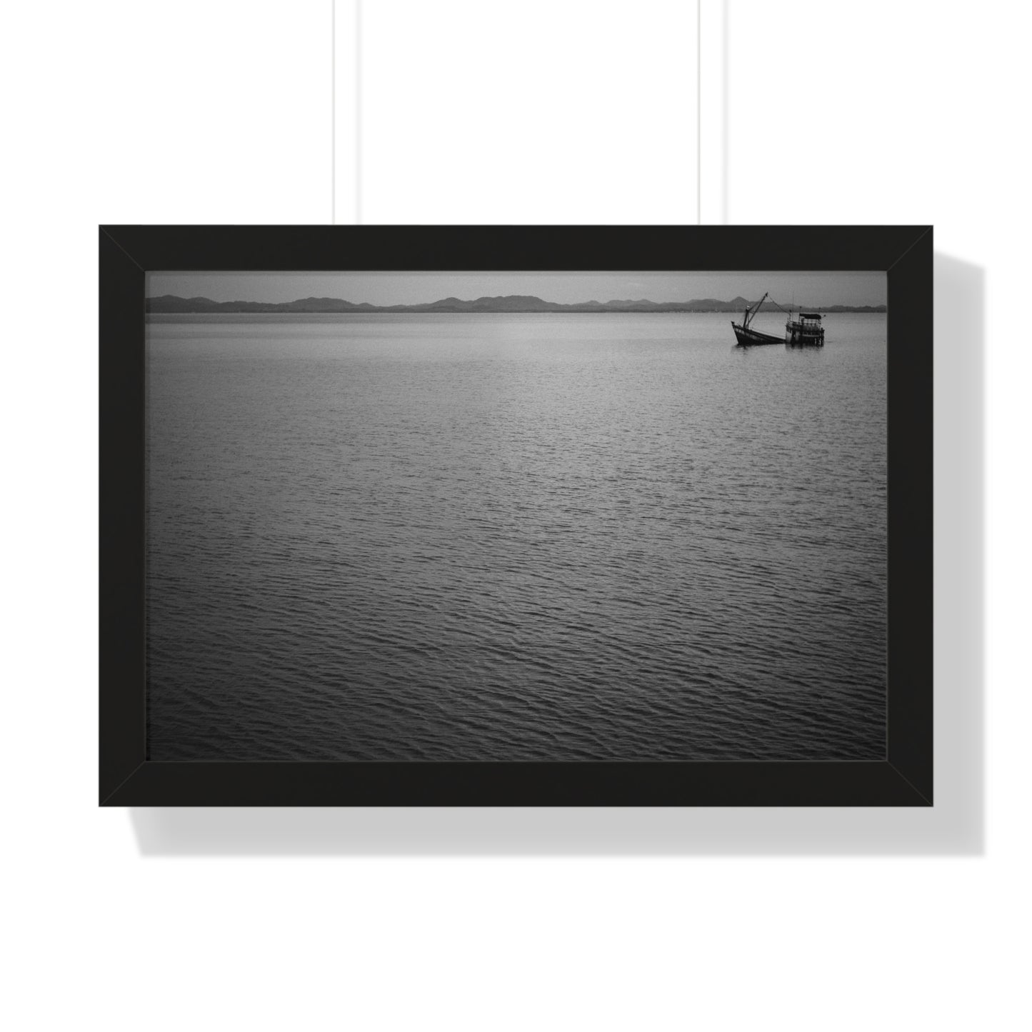 "Forgotten Boat" Framed Photographic Print