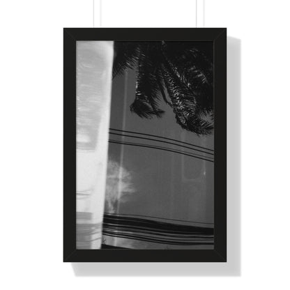 "Reflected Palm" Framed Photographic Print