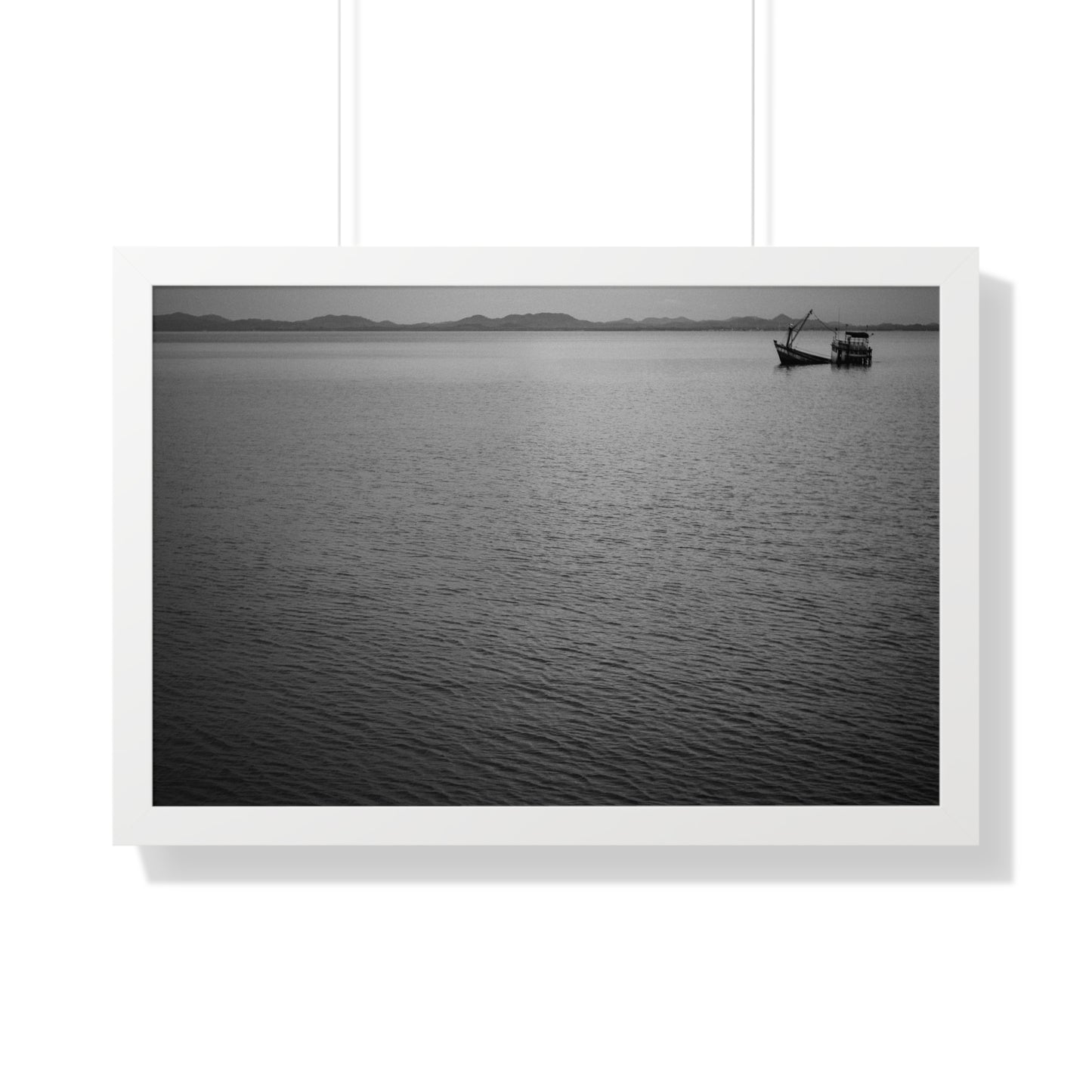 "Forgotten Boat" Framed Photographic Print