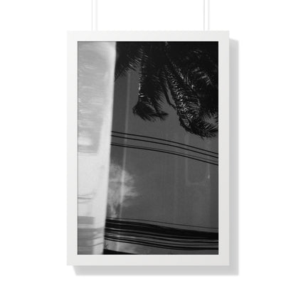 "Reflected Palm" Framed Photographic Print